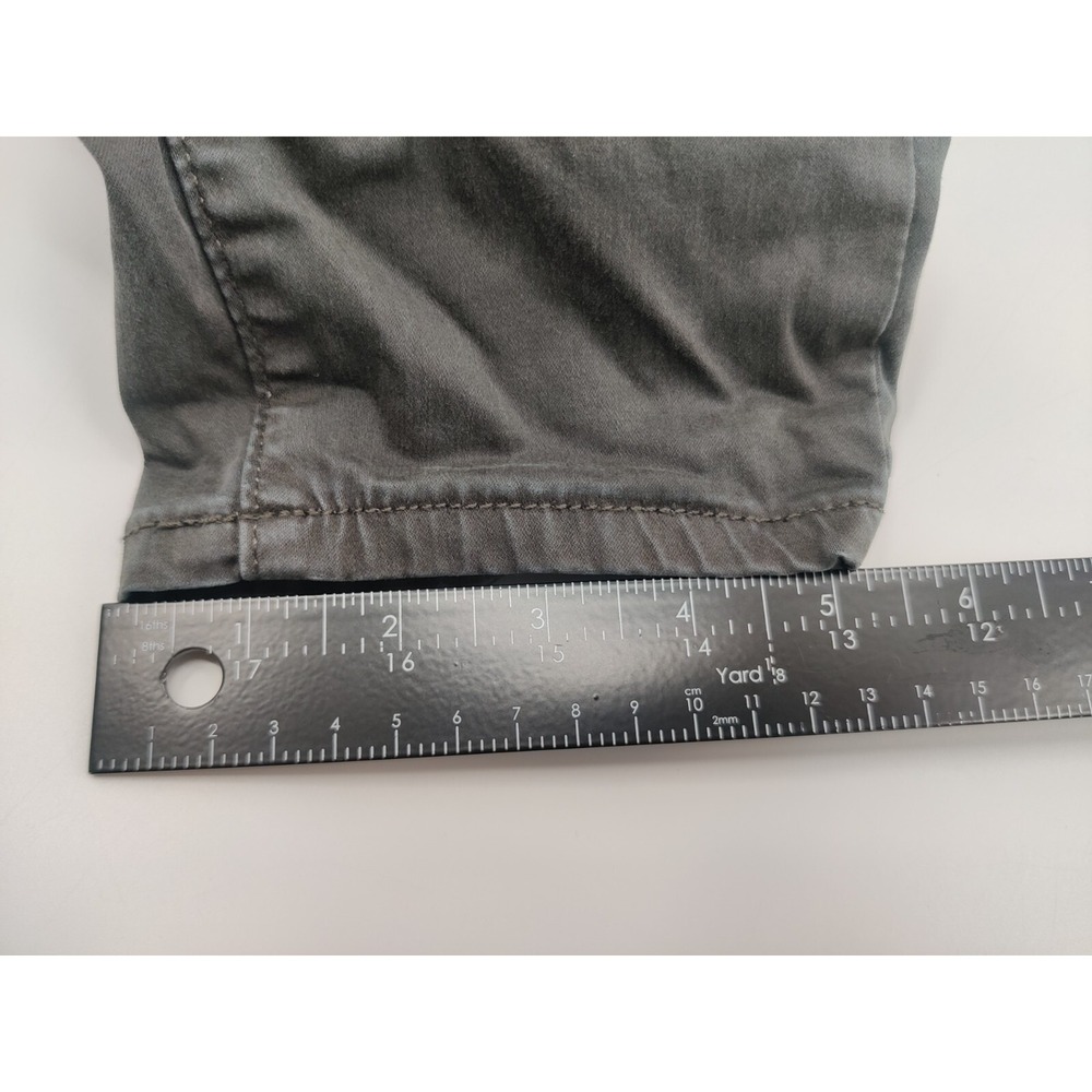 Universal Thread Women's Hi Rise Skinny Pants Charcoal Gray Button Fly Sz 12/31R - Picture 11 of 12